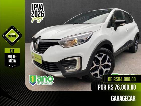RENAULT CAPTUR 1.6 16V SCE FLEX INTENSE X-TRONIC RENAULT CAPTUR 1.6 16V SCE FLEX INTENSE X-TRONIC